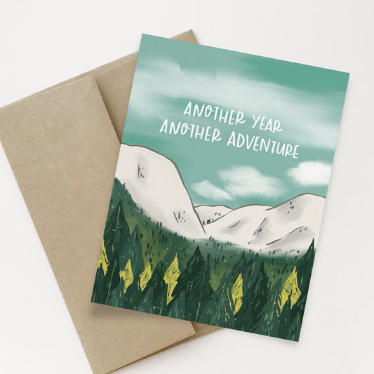 Birthday Card for travelers