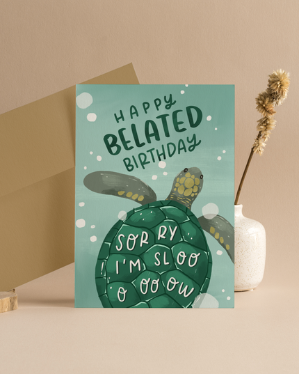 Sorry I'm Slow Card