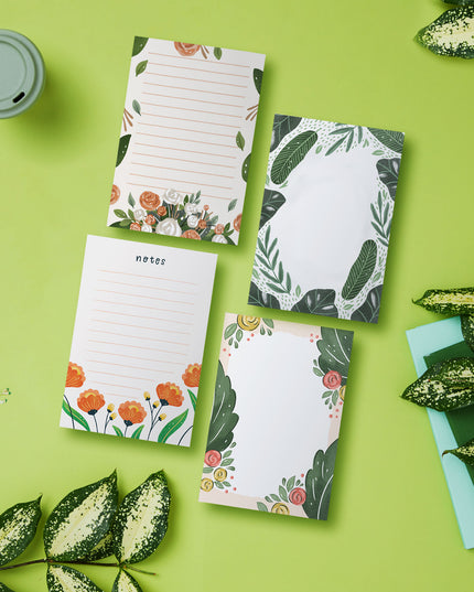 Floral Frame Notepad