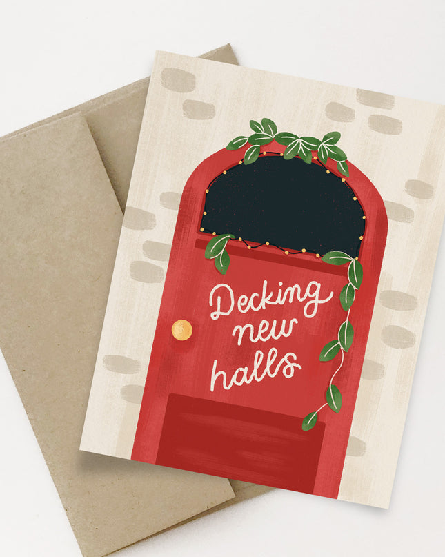Decking New Halls Card