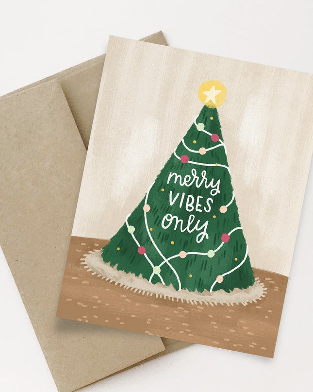 Merry Vibes Only Card