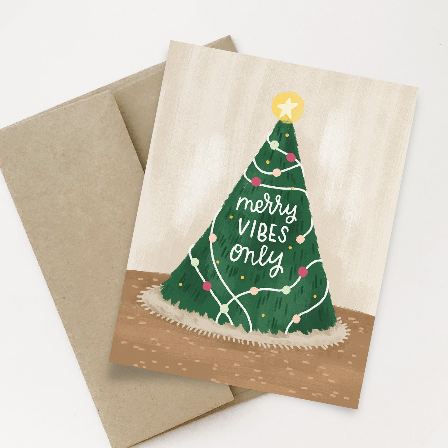 Merry Vibes Only Card