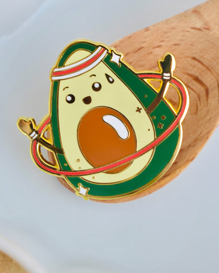 Avocardio Enamel Pin