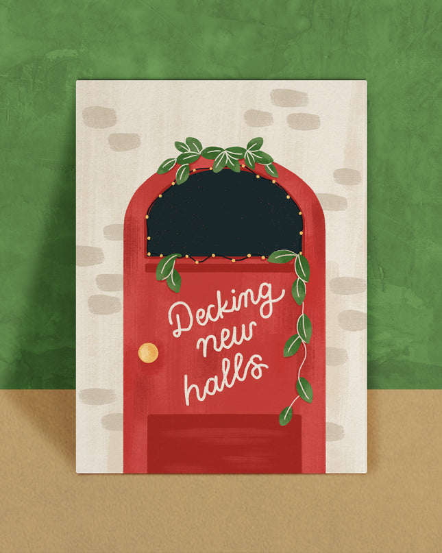 Decking New Halls Card