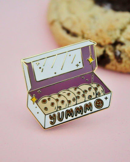 Box of Cookies Enamel Pin