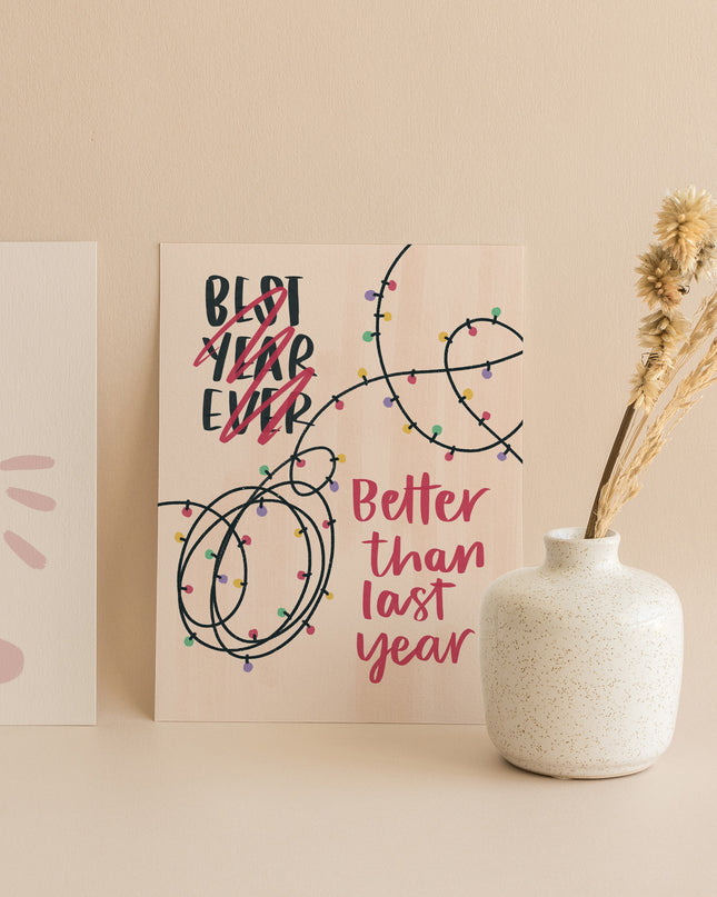 Better Than Last Year Card