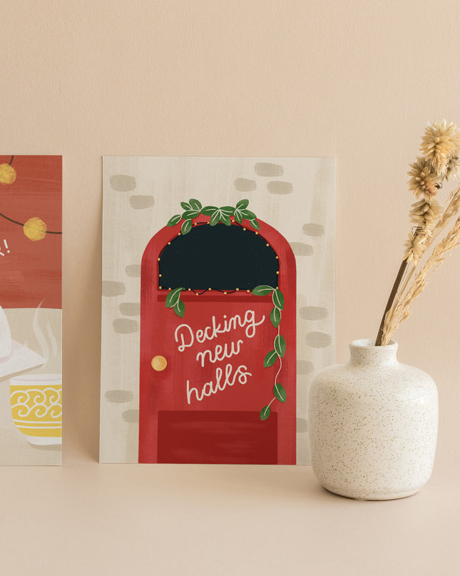 Decking New Halls Card