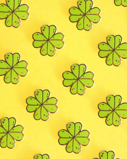 Lucky Clover Enamel Pin