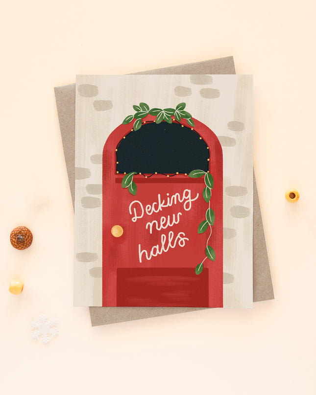 Decking New Halls Card