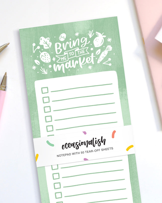 Bring Me To The Market - Tear-Off Notepad