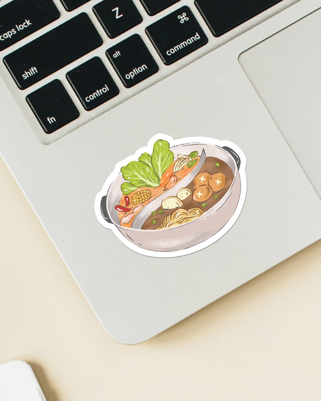 Hot Pot Matte Vinyl Sticker