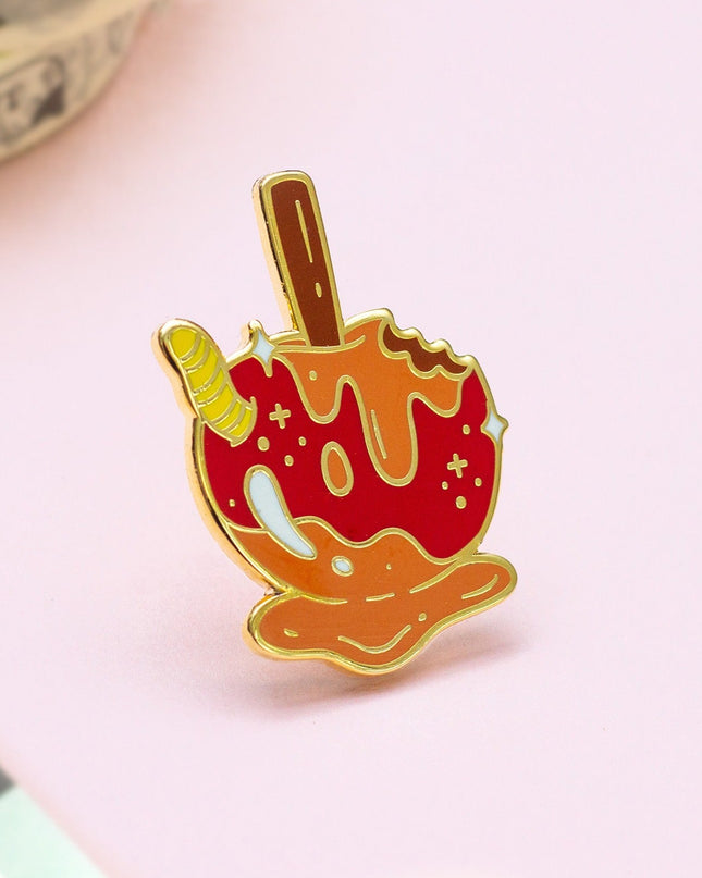 Caramel Apple Enamel Pin