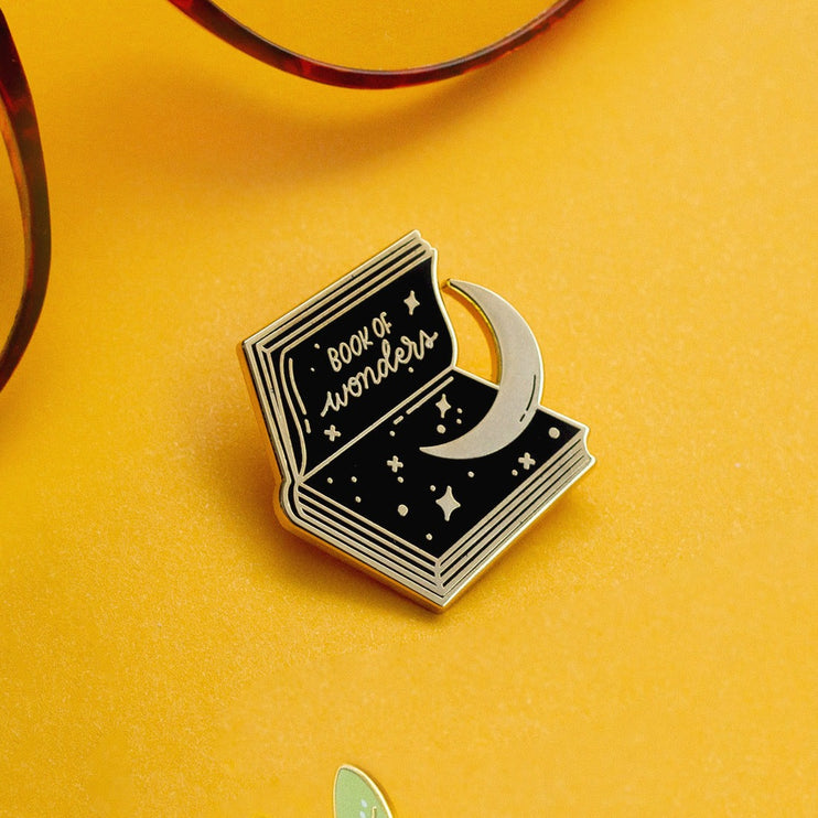 Book of Wonders Enamel Pin