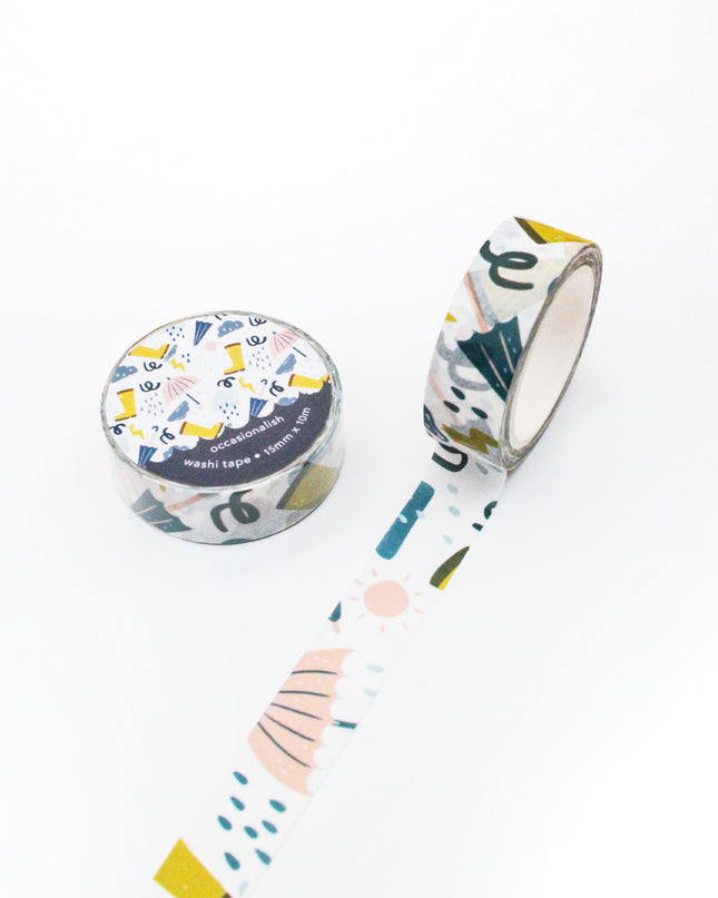 Rainy Days Washi Tape