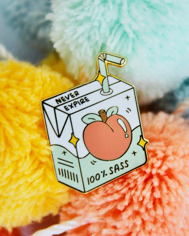 sass enamel pins, feminist enamel pin