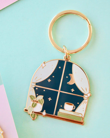 Cozy Nights Keychain
