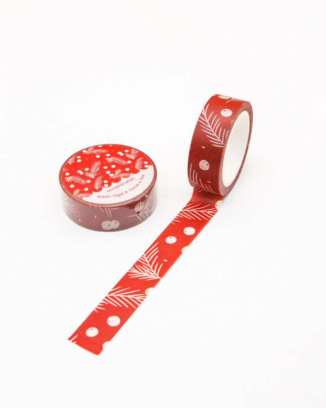 Winter Berry Washi Tape