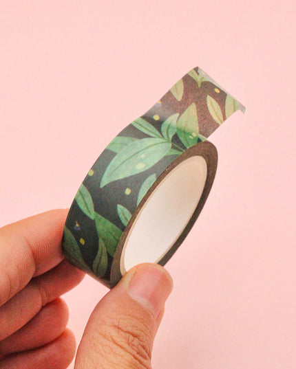 Midnight Leaves Washi Tape