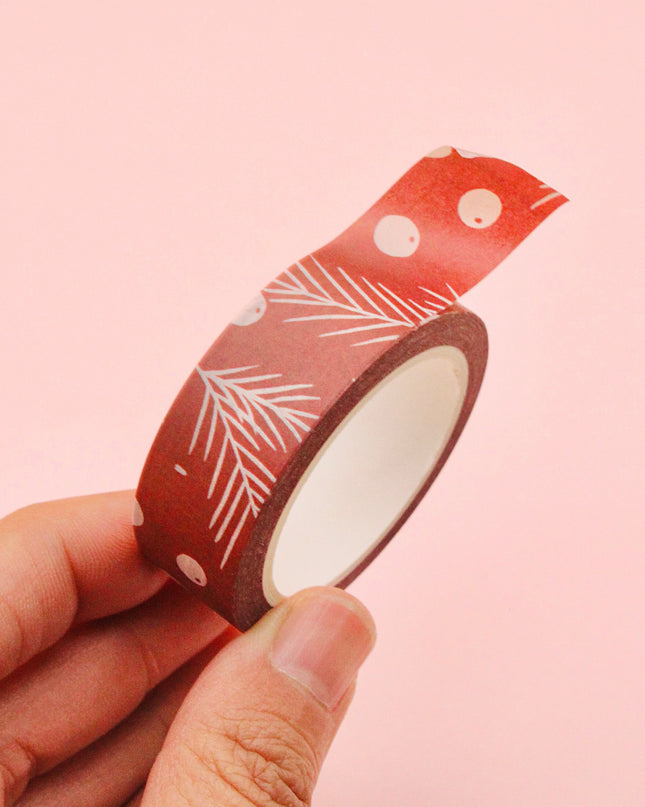 Winter Berry Washi Tape