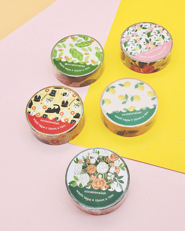 Blooming Washi Tape