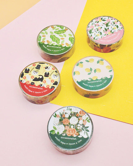 Fresh Florals Washi Tape