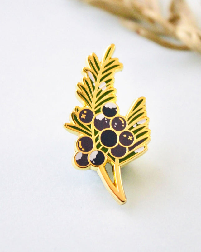 Juniper Berry Enamel Pin