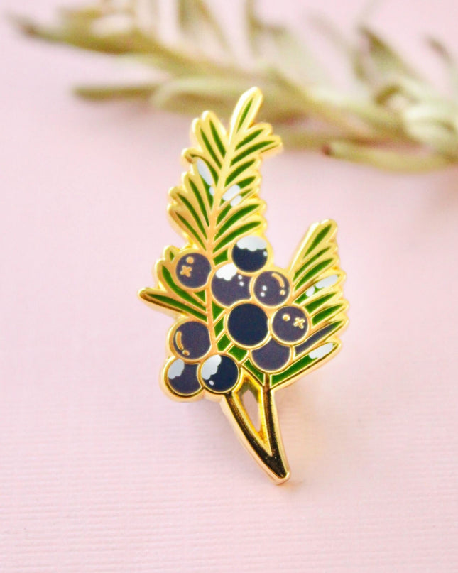 Juniper Berry Enamel Pin