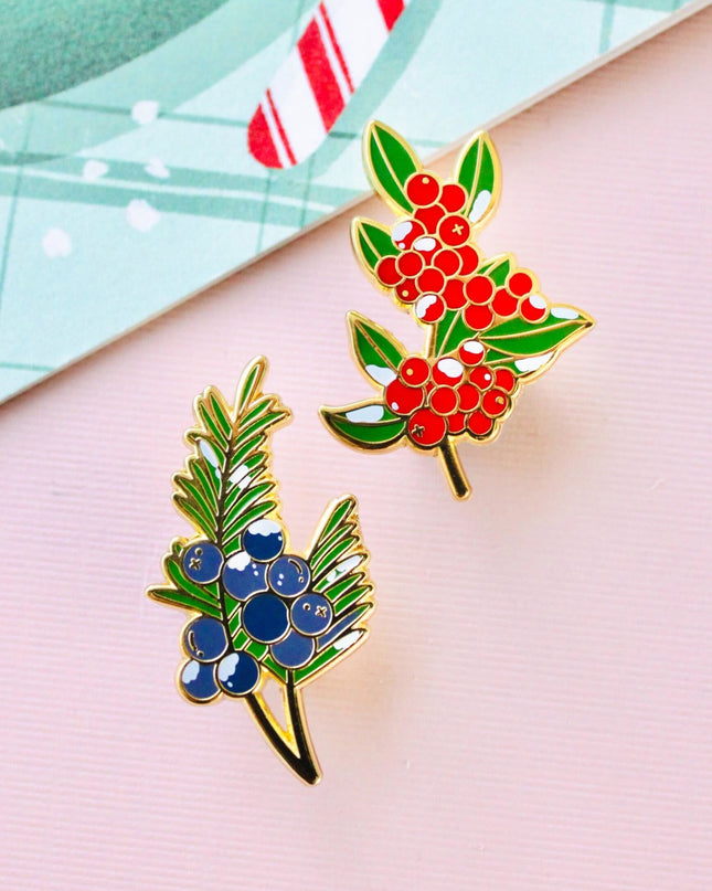 Juniper Berry Enamel Pin