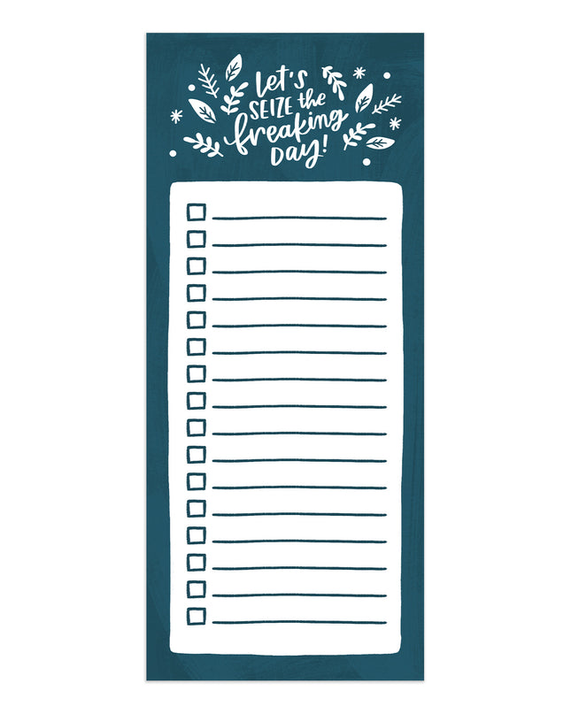 Let's Seize The Freaking Day! - Tear-Off Notepad