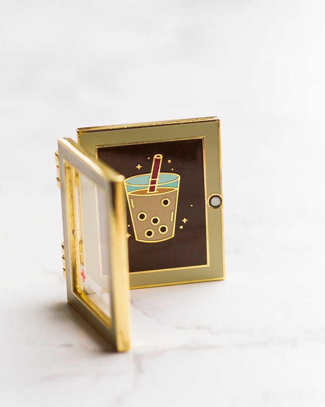 First Aid Boba Enamel Pin B Grade