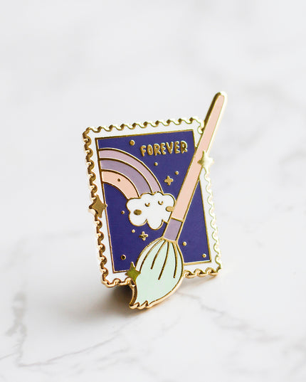 Forever Stamp Enamel Pin