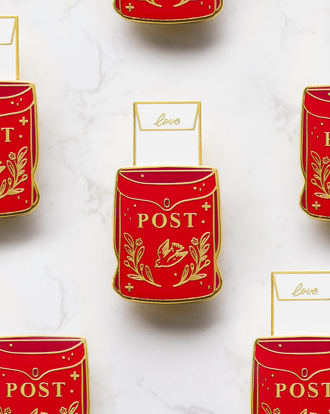 Vintage Mailbox Enamel Pin
