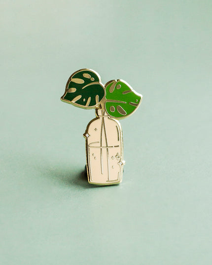 Monstera Deliciosa Enamel Pin | B Grade