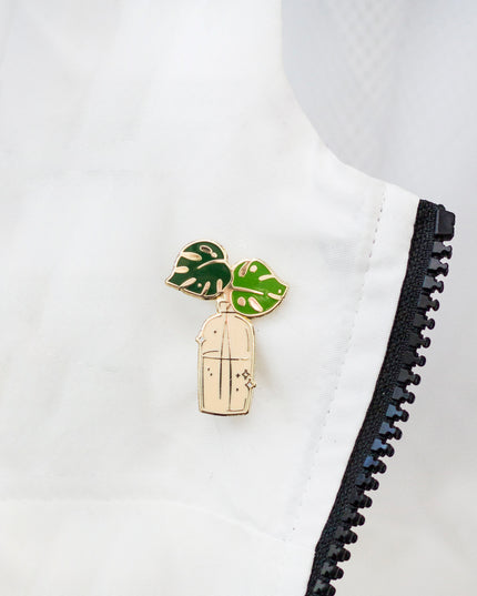 Monstera Deliciosa Enamel Pin | B Grade