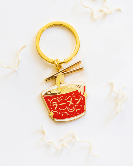 Instant Ramen Keychain