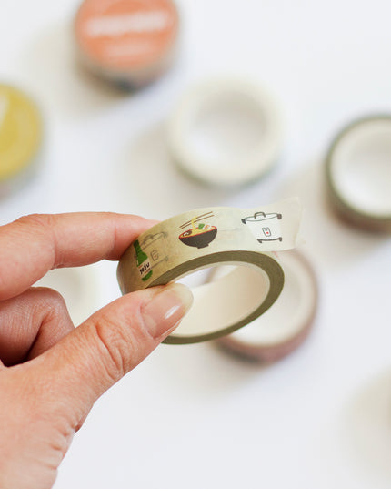 Asian Food Washi Tape