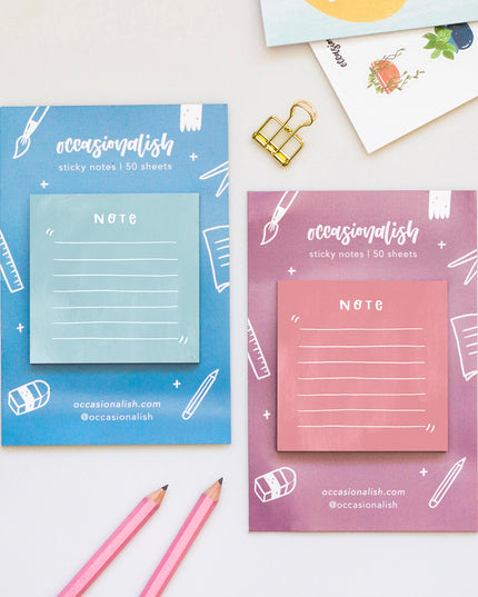 Sticky note | Simplicity: Blue