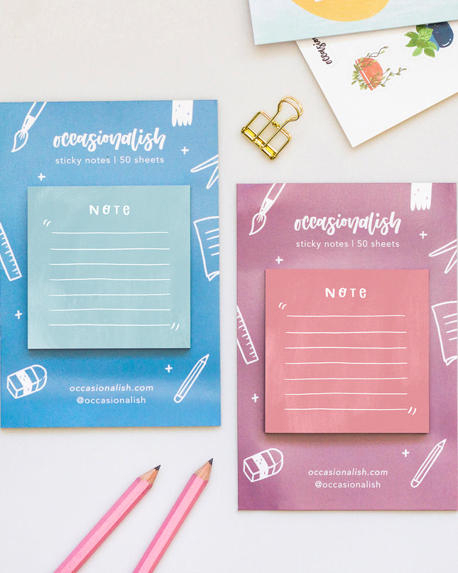 Sticky note | Simplicity: Blue