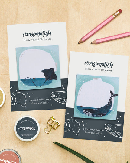 Sticky note | Sea Creature: Stingray