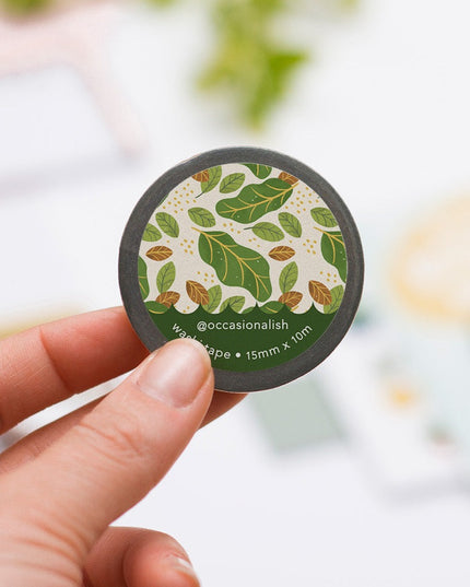 Lush Leaves Washi Tape