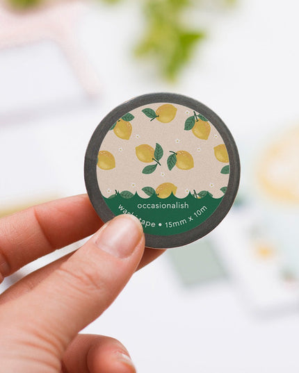 Lemon Fresh Washi Tape
