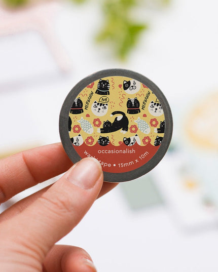 Feline Friends Washi Tape