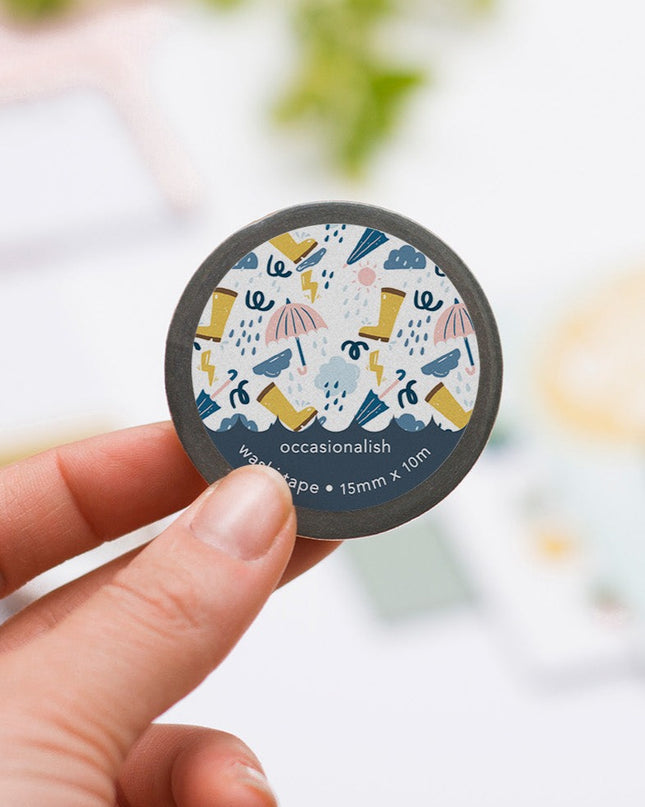 Rainy Days Washi Tape