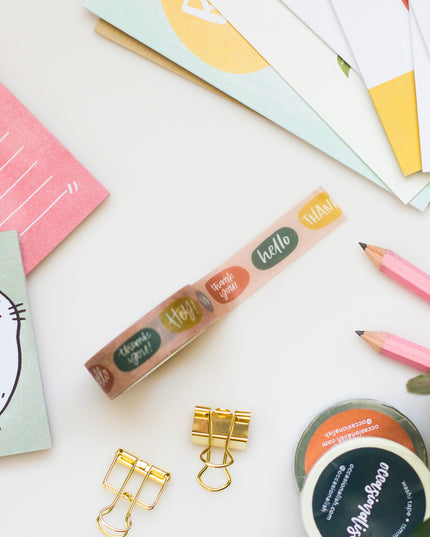 Colorful Greetings: Oh Hello