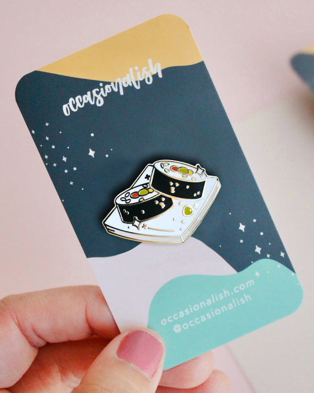 Maki Sushi Enamel Pin