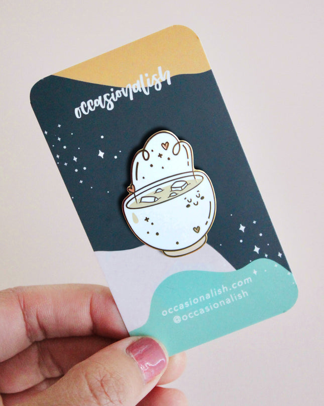 Miso Soup Enamel Pin