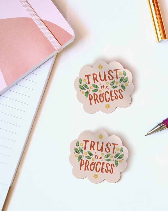 Trust the Process Vinyl Sticker