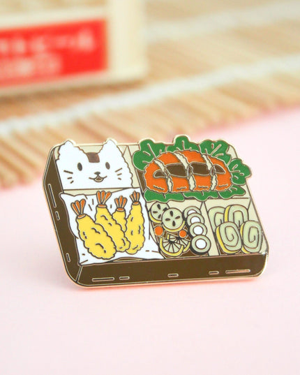 Bento Box Enamel Pin
