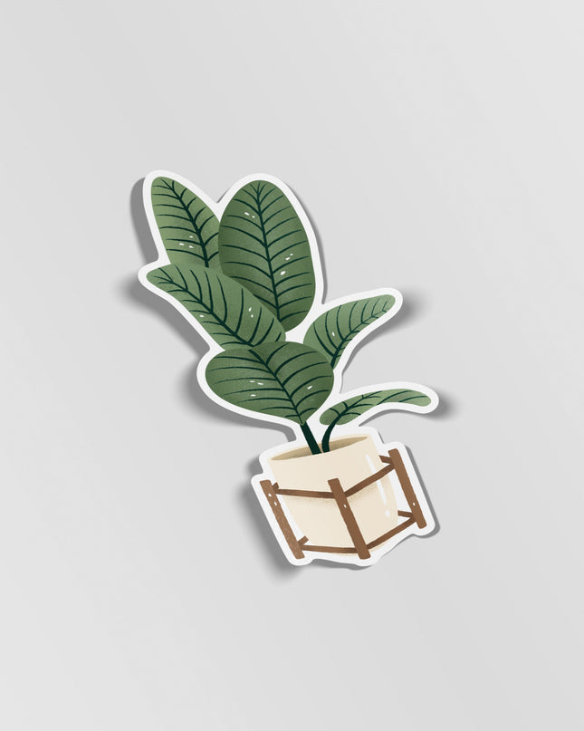 Bird of Paradise Gloss Vinyl Sticker
