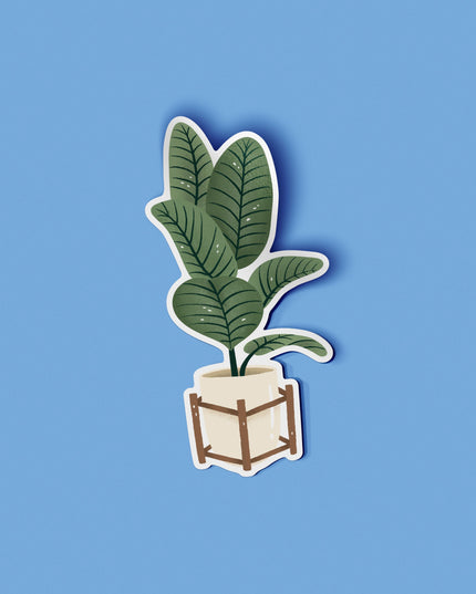 Bird of Paradise Gloss Vinyl Sticker